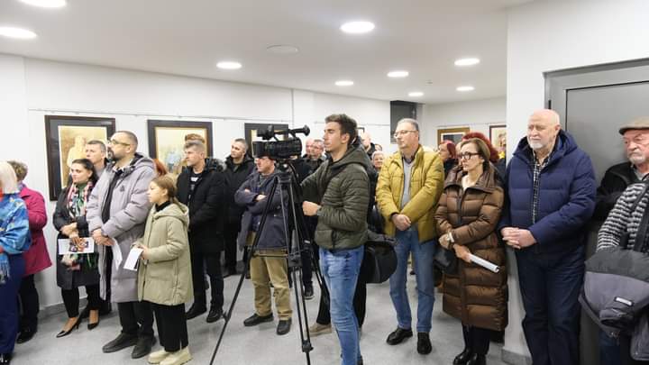 ODRŽANA IZLOŽBA SLIKA AHMETA HUNDURA OD STRANE MUZEJA TEŠANJ ODRŽANA IZLOŽBA SLIKA AHMETA HUNDURA OD STRANE MUZEJA TEŠANJ