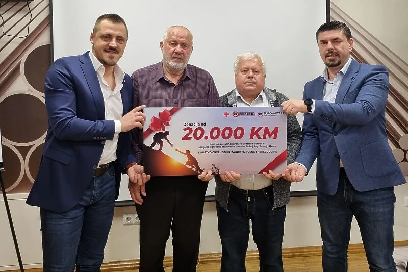Euro-Metali i Euro-Roal donirale 20.000 KM za obrok socijalno ugroženim Euro-Metali i Euro-Roal donirale 20.000 KM za obrok socijalno ugroženim