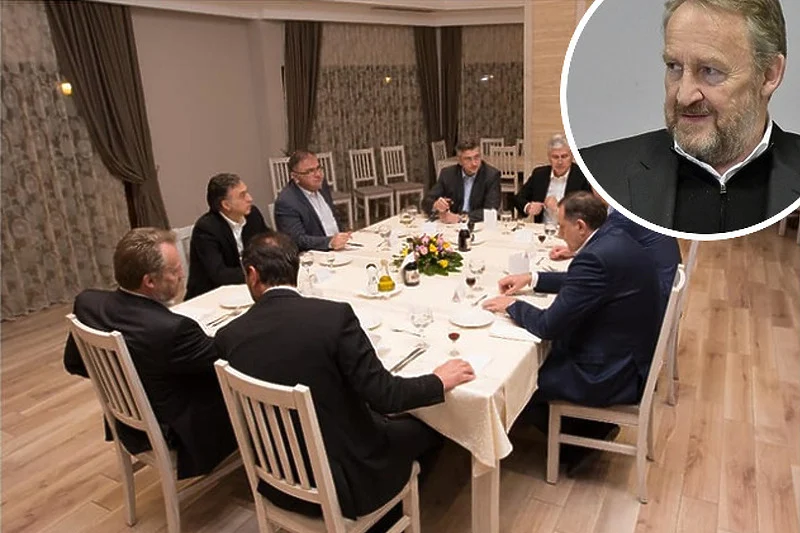 SDP fotografijom podsjetio Izetbegovića da je i on pregovarao u kafanama: Ima života i u opoziciji