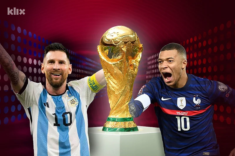 Argentina ili Francuska, Messi ili Mbappe: Danas je završna bitka za najveći nogometni trofej Argentina ili Francuska, Messi ili Mbappe: Danas je završna bitka za najveći nogometni trofej