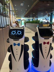 Prvi roboti konobari stigli u Bosnu i Hercegovinu, poslužuju goste u Derventi