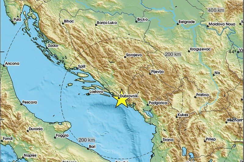 Snažan zemljotres jutros zatresao Bosnu i Hercegovinu