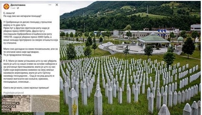 Despotovina' nekažnjeno sije mržnju i prijetnje u srebreničkoj regiji