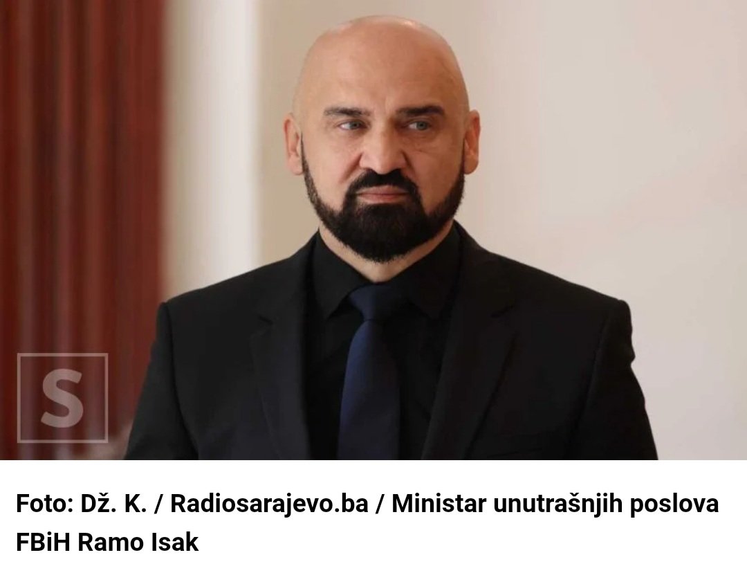 Ministar Ramo Isak: Neće biti okupljanja na entitetskoj crti, sigurnost građana nije ugrožena