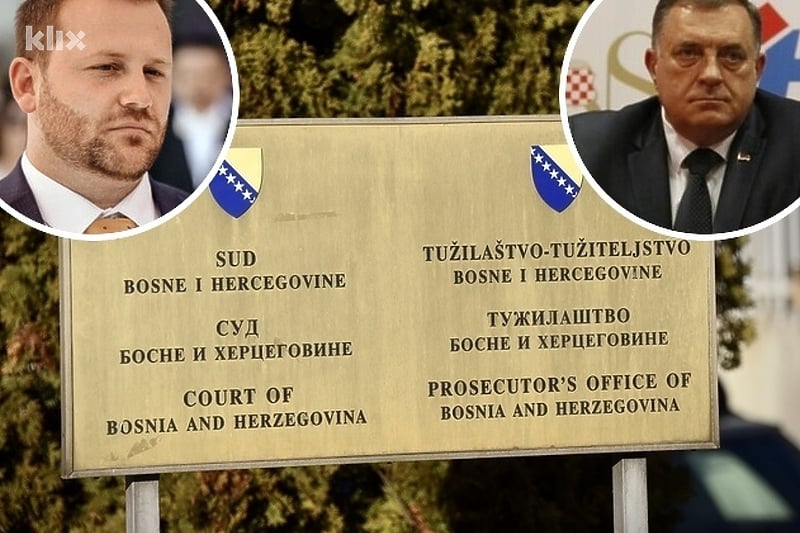 Tužilaštvo BiH vratilo sudu dorađenu optužnicu protiv Dodika i Lukića
