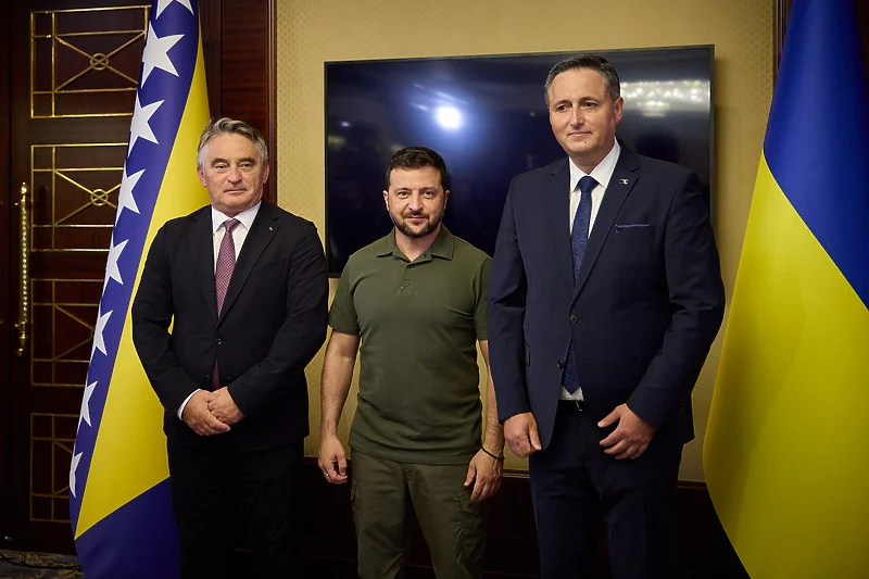 Bećirović i Komšić su posjetom Kijevu pokazali da BiH može voditi proaktivnu vanjsku politiku