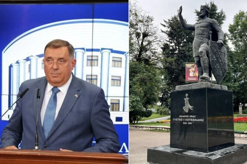 Dodik tvrdi da je Tvrtko bio srpski vladar i da mu se krade historijski identitet