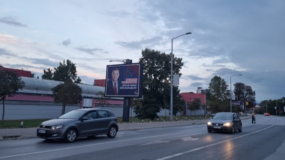 U Banjoj Luci postavljeni bilbordi Dodika: "Mi znamo šta branimo, oni ne znaju šta napadaju"