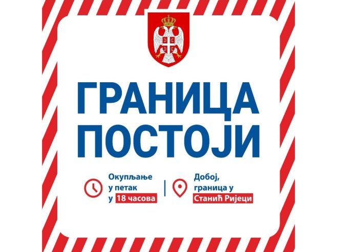 Provokacije se nastavljaju: Skup "Granica postoji" danas u Stanić Rijeci kod Doboja
