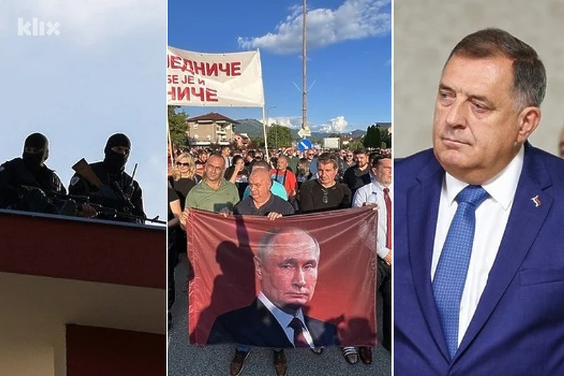 Snajperisti, Putin i "granica postoji": Dodikova igra s vatrom na entitetskoj liniji