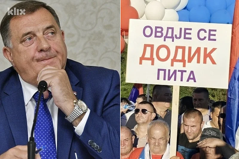 Dodik ponosan na građane koji su mu dali podršku na protestima: Pokazali su volju da odbrane RS