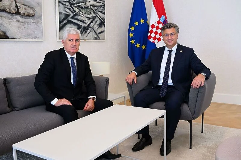 Čović u Zagrebu razgovarao sa Plenkovićem: Legitimno predstavljanje ostaje prioritet