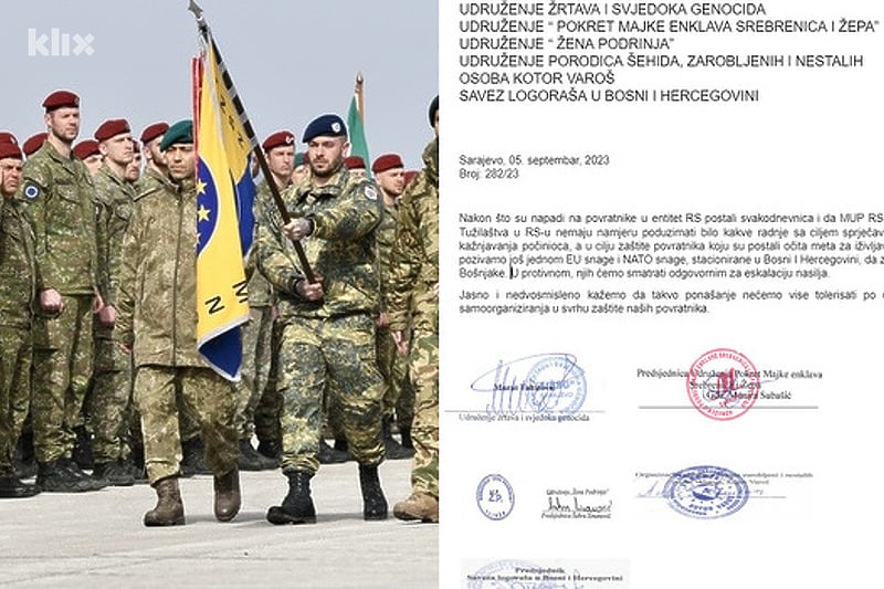 Pet udruženja traži od EUFOR-a zaštitu povratnika, u suprotnom najavili samorganizovanje