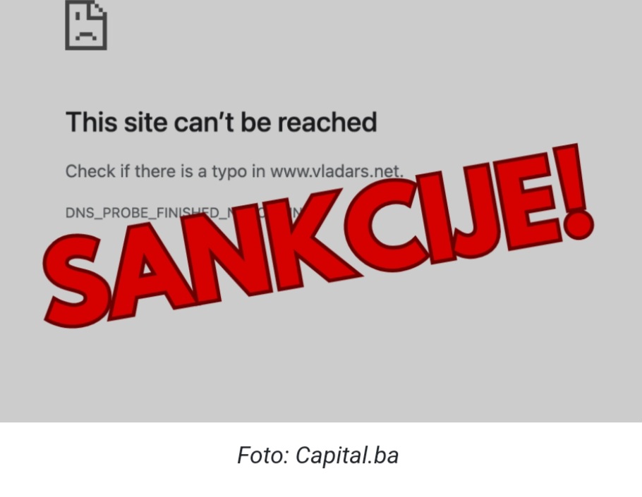 Američke sankcije srušile sajtove institucija Republike Srpske