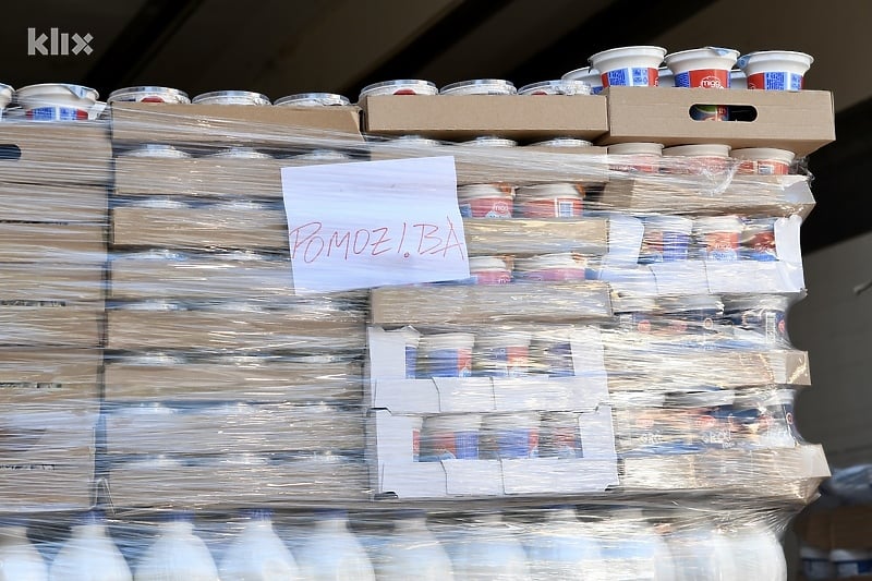 Uručena prva donacija hrane bez plaćenog PDV-a u iznosu od 20.000 KM