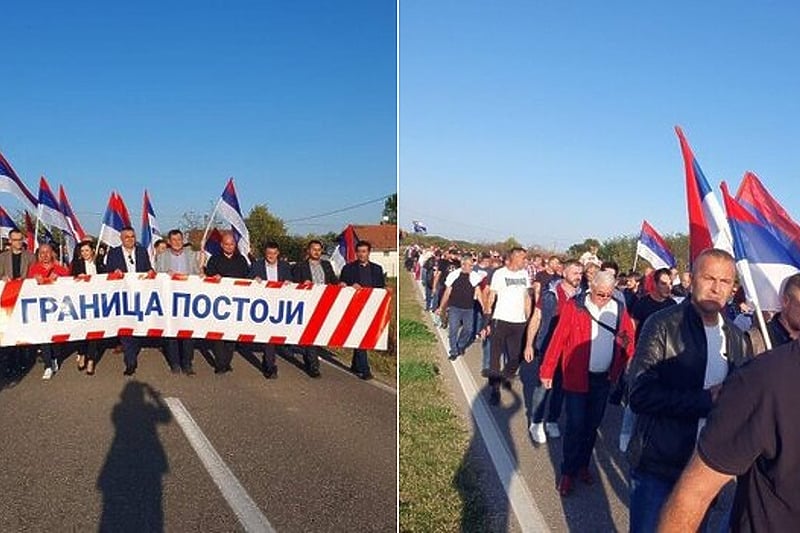 Još jedni protesti na međuentitetskoj liniji: Okupili se u Pelagićevu, tvrde da ih ima 2.000