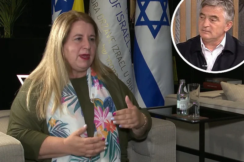 Izraelska ambasadorica napala Komšića zbog izjave o ratu: S koje strane historije ćete ostati zapamćeni?