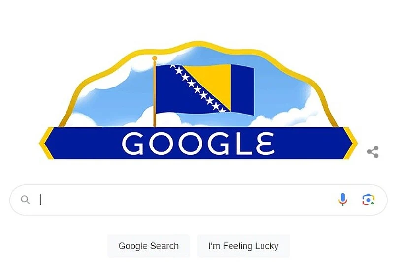 Google posebnom ilustracijom na naslovnoj stranici čestitao Dan državnosti BiH