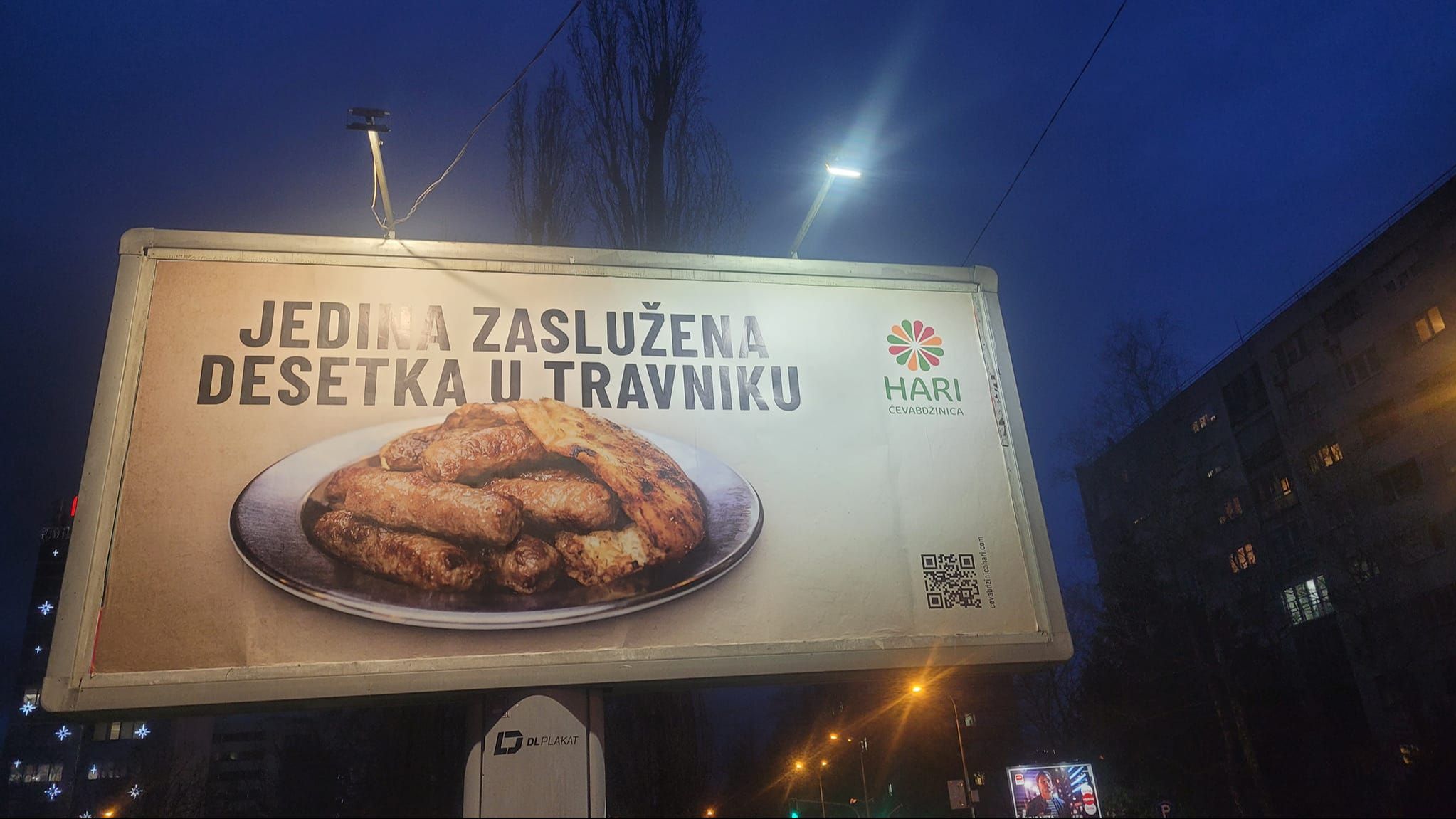 Jedina zaslužena desetka u Travniku": Reklama o ćevapima naljutila studente