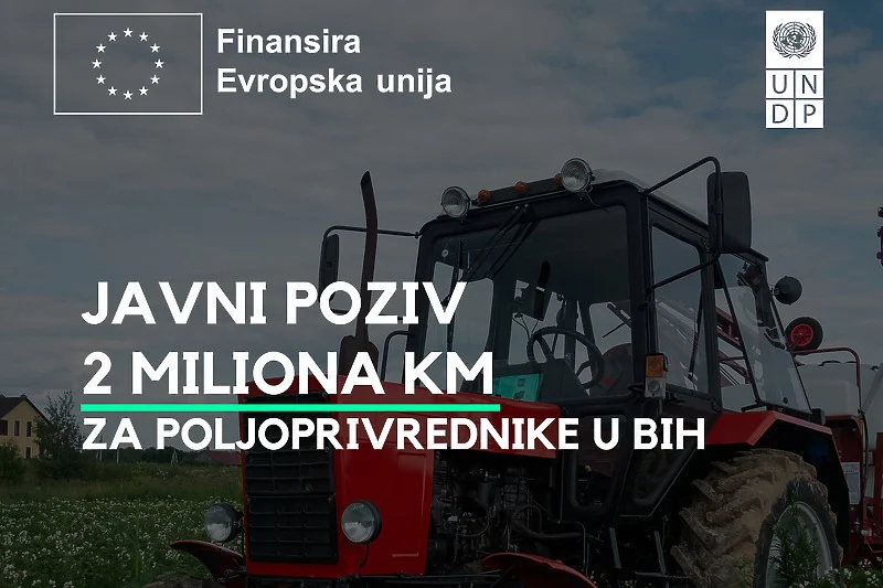EU izdvaja dva miliona KM za nabavku traktora, mašina i druge poljoprivredne mehanizacije