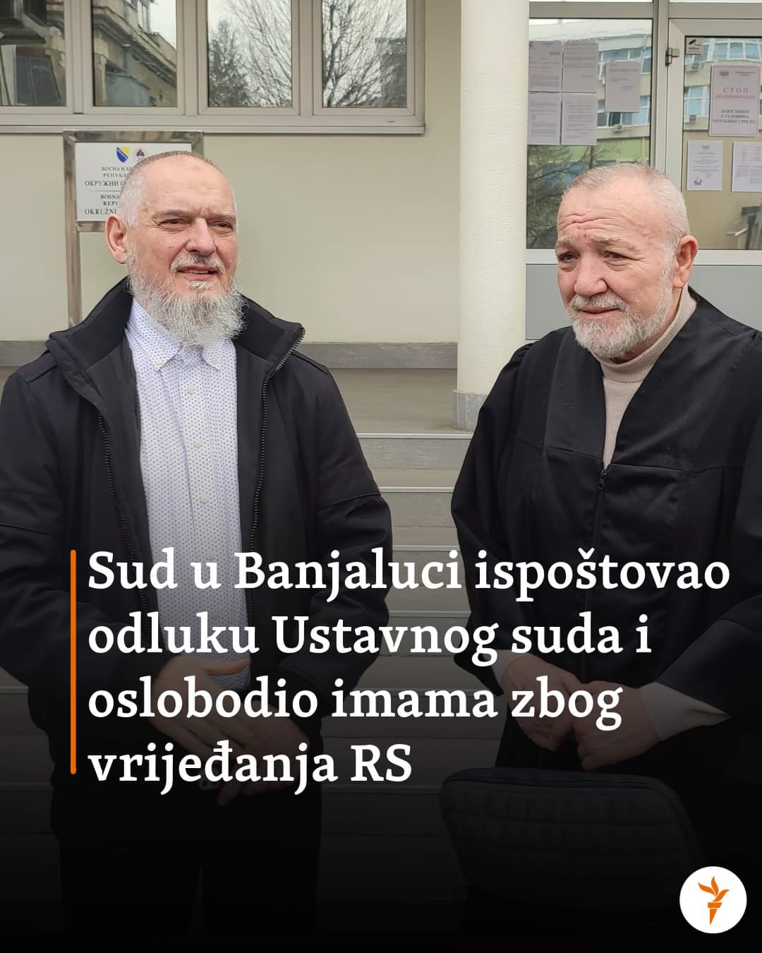 OSLOBOÐEN IMAM ŠTULANOVIĆ JER JER REPUBLIKU SRPSKU NAZVAO GENOCIDNOM