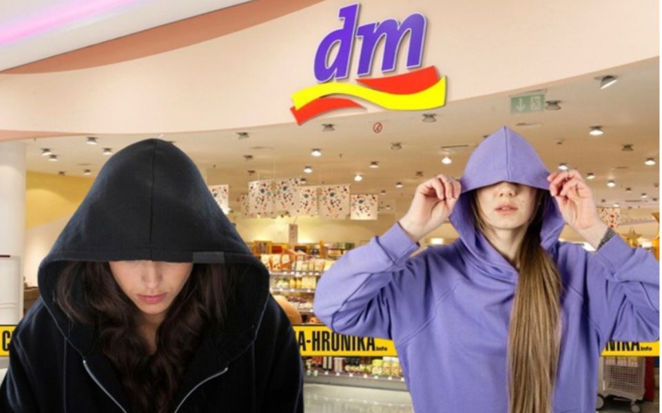 DJEVOJKE UHVAĆENE DOK SU KRALE PARFEME IZ DM-A