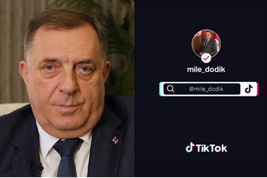 MILORAD DODIK POSTAO TIKTOKER