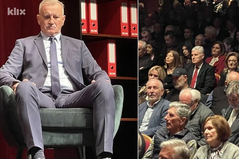 Ratni zločinac Valentin Ćorić u Mostaru održao promociju knjige, u publici i Dragan Čović