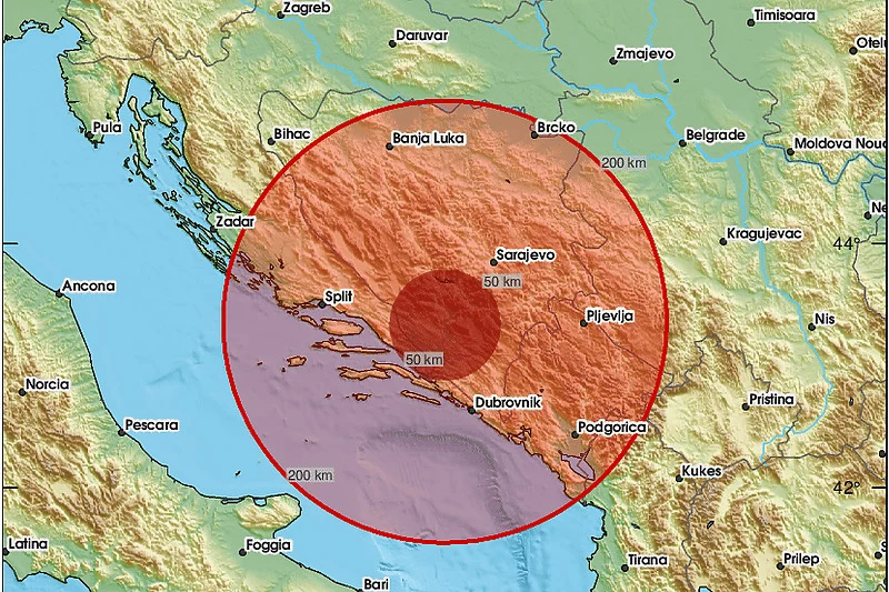 Novi zemljotres zatresao Hrvatsku i BiH, još jači od prethodnog