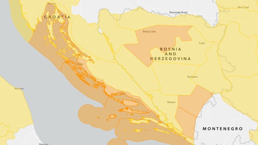 Širom Bosne i Hercegovine danas upaljen narandžasti meteoalarm!