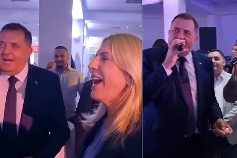 Dodik nakon ročišta na Sudu BiH otišao pravo na dernek i zapjevao poznatu sarajevsku pjesmu