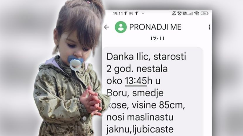 Srbija na nogama: Prvi put u historiji te zemlje se oglasio Amber alert Srbija na nogama: Prvi put u historiji te zemlje se oglasio Amber alert