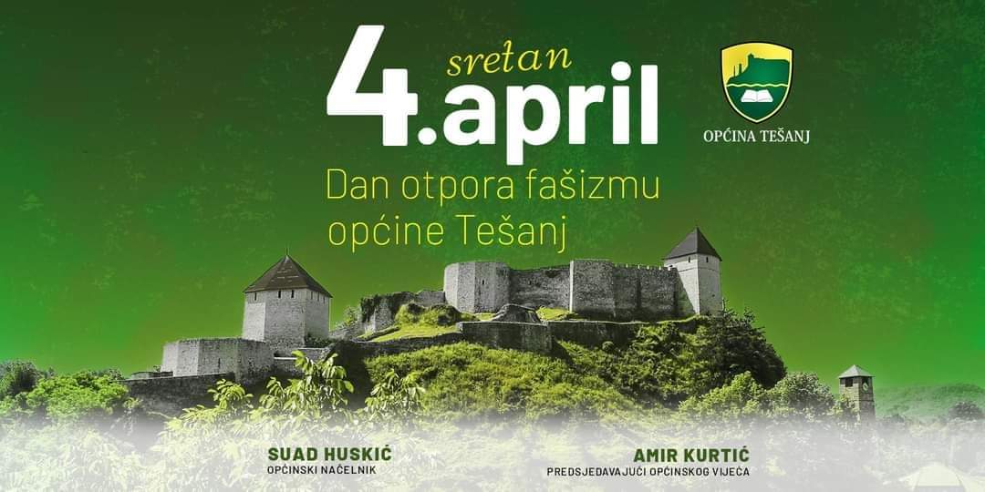 4. APRIL - DAN OTPORA FAŠIZMA OPĆINE TEŠANJ