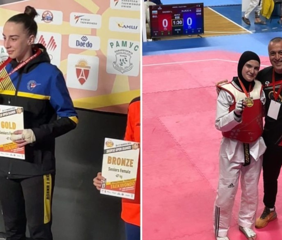 Tešanj ponosan na svoje šampione: Zlatne Nadina Mehmedović i Nihada Hodžić