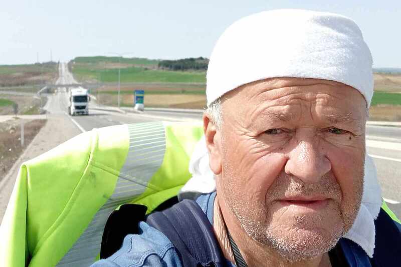 Rifat Karić iz Busovače pješke krenuo na hadž: Trenutno sam u Turskoj i postim svaki dan
