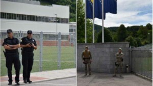 Zatvoren Memorijalni centar Srebrenica - Potočari, prisutne jake policijske snage