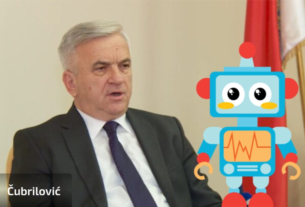 Hit: Čubrilović opisao bliski susret sa kulturnim robotom