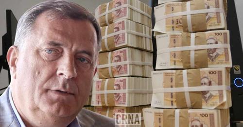 MILORAD DODIK IZJAVIO DA REPUBLIKA SRPSKA IMA VELIKE KOLIČINE NOVCA U INOSTRANSTVU
