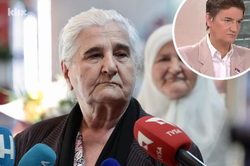 Majke Srebrenice poručile Ani Brnabić: "Spustite glavu i sramite se"