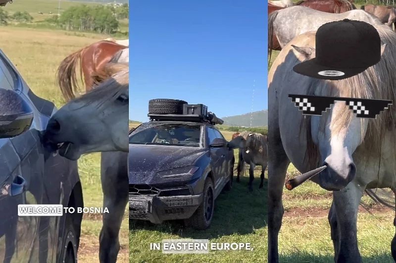 Američki bloger podijelio šaljivi snimak: Šta se desi kad ostaviš Lamborghini bez nadzora u BiH