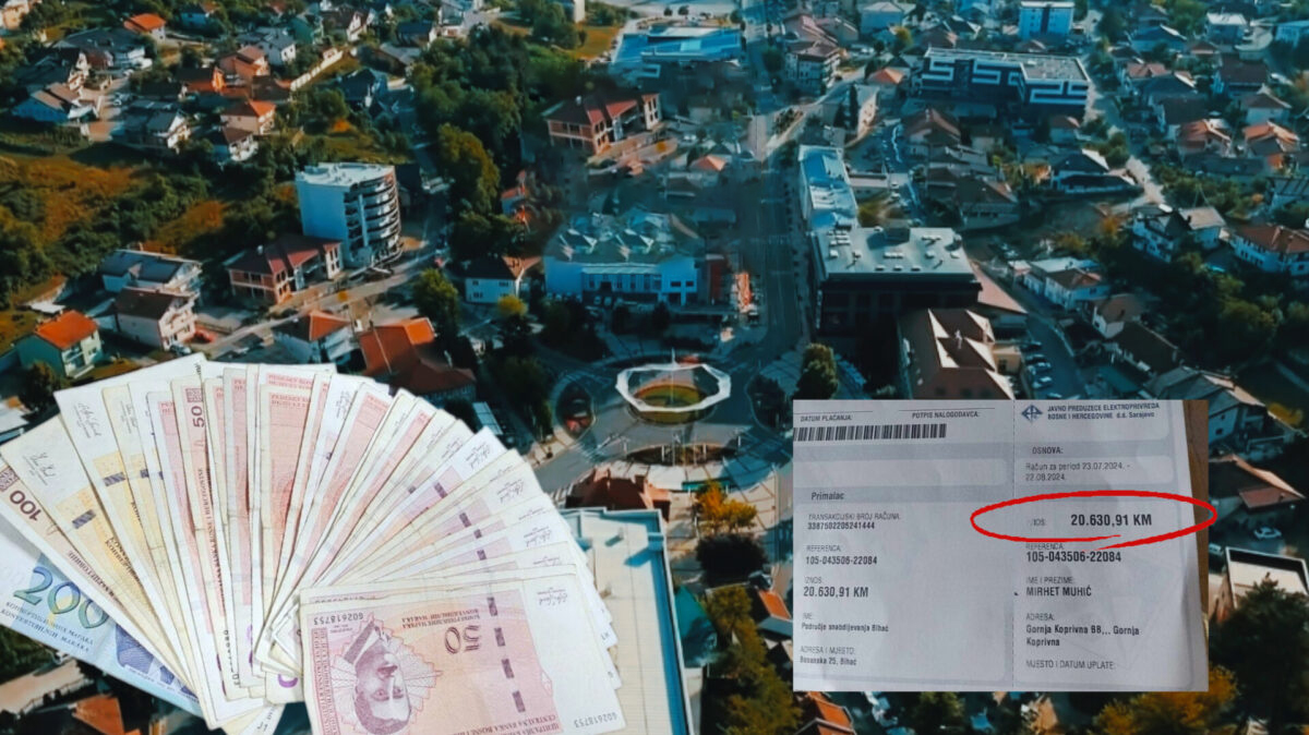 Mirhet iz Cazina dobio račun za struju 20.630,91 KM